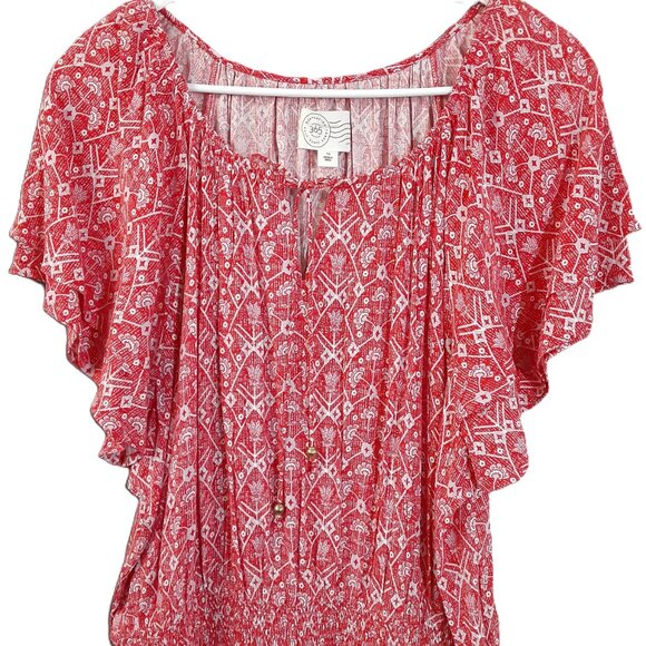 Destination 365 Woman's Maxi Dress Size 1X, Pockets, 100% Viscose, Pullover - Picture 6 of 10